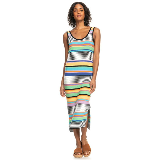 Roxy Γυναικείο φόρεμα Sunshine Bouquet Midi Length Strappy Dress